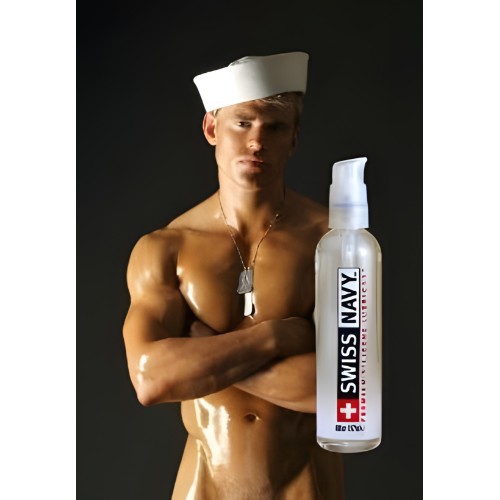 Lubricante de Silicona Swiss Navy 8oz - Mejora el Placer