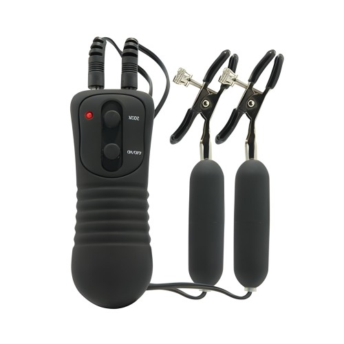Fetish Fantasy Vibrating Nipple Clamps - Heightened Sensations