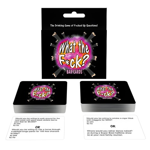 What The Fuck? - Hilarious Bar Game for Parties
