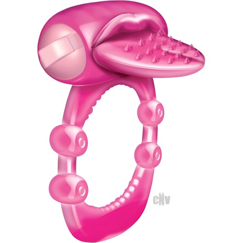 Nubbie Tongue Vibrating Cock Ring