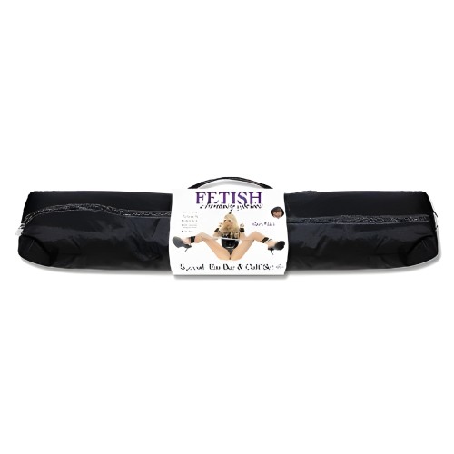 Fetish Fantasy Set de Barra y Esposas Spread Em