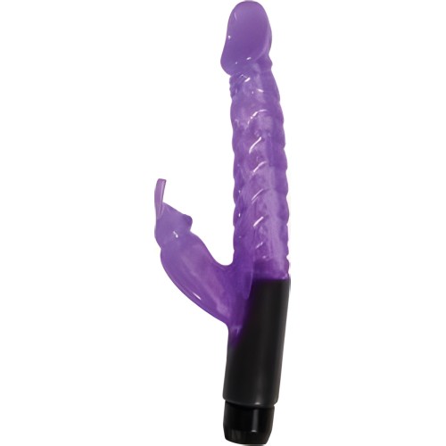Mini Rabbit Vibro Wand (Púrpura)