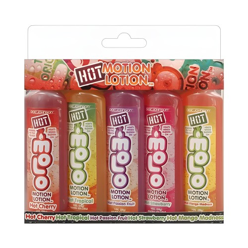 Hot Motion Lotion 5 Pack - Warming Lubricant