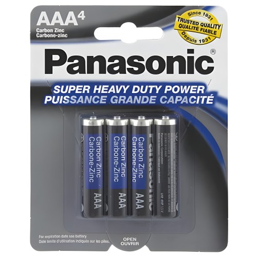 Panasonic AAA Batteries - Reliable Power