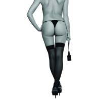 Sex & Mischief Riding Crop Black