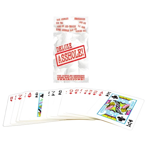Juego de Cartas Deluxe Asshole - Diversión para Reuniones