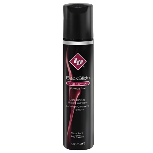 ID Backslide 1oz - Lubricante Anal de Silicona