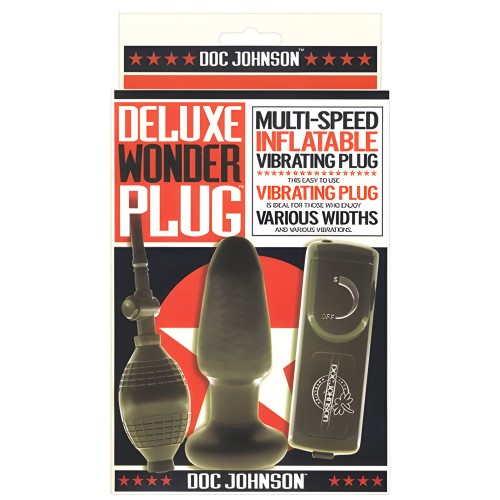 Deluxe Wonder Plug - Inflatable Vibrating Pleasure
