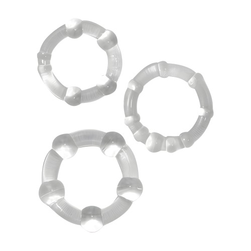 Beaded C Ring Set for Enhanced Pleasure
