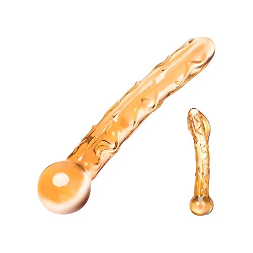 Electric Eel G Spot Glass Dildo