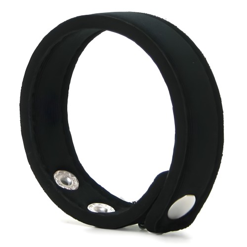 Neoprene Snap Cock Ring Black
