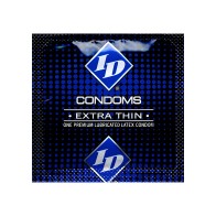 Condones ID Extra Finos (Paquete de 3)