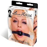 Lux Fetish Silicone Ball Gag - Essential BDSM Gear