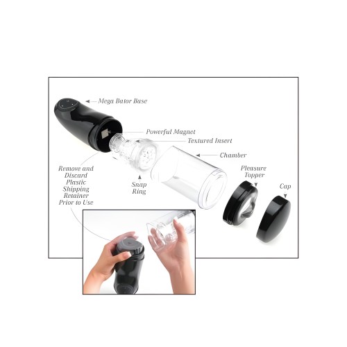 Mega Bator Estimuladores Recargables - Vagina