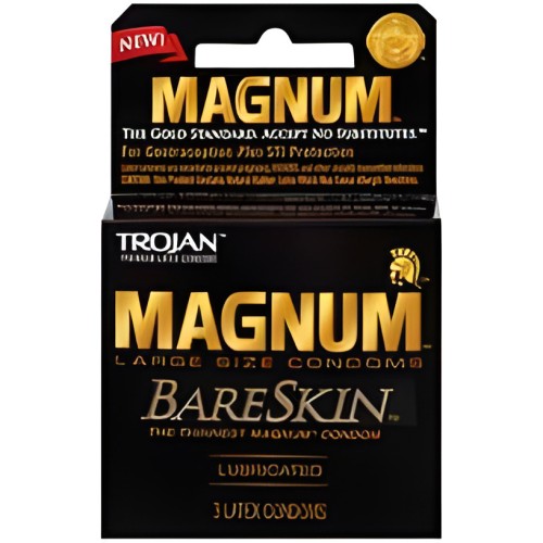 Condones Trojan Magnum Bareskin - Comodidad y Sensibilidad