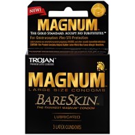 Condones Trojan Magnum Bareskin - Comodidad y Sensibilidad