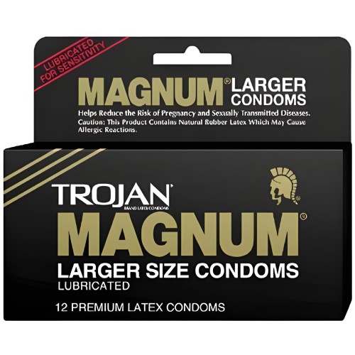Trojan Magnum Condoms - Larger Size for Comfort