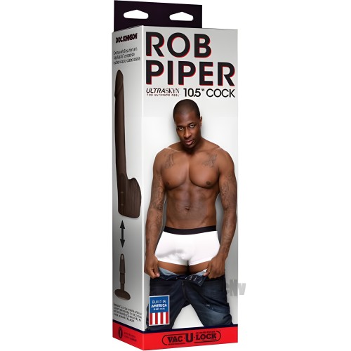Dildo Rob Piper Ultraskyn 10.5 pulgadas Marrón