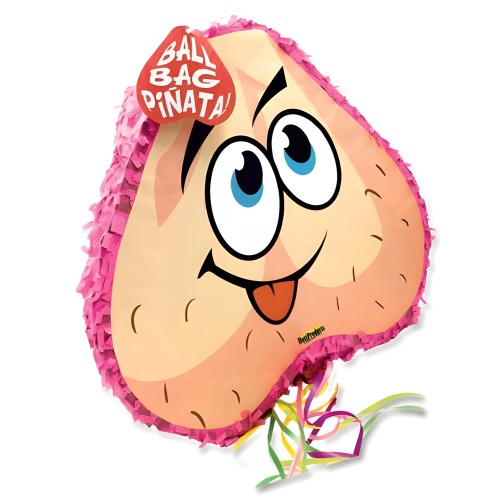 Bachelorette Party Pecker Bat & Balls Pinata Combo