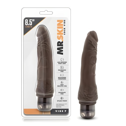 Mr. Skin Vibe 7 - Vibrador Realista para Estimulación Mejorada