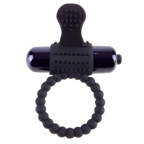 Anillo Vibrador de Silicona Fantasy C Ringz Negro