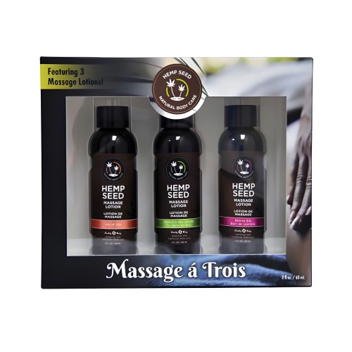 Earthly Body Massage Gift Set - Relajación íntima