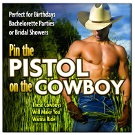 Pincha la Pistola al Vaquero - Juego Divertido para Fiestas