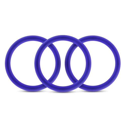 Performance Silicone Cockrings - Medium Stamina