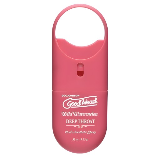 Goodhead Deep Throat Spray To-go Wild Watermelon .33 Oz.
