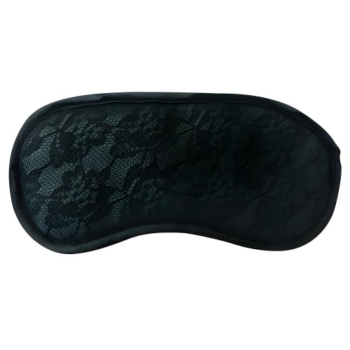 Sincerely Lace Blindfold Black O/S