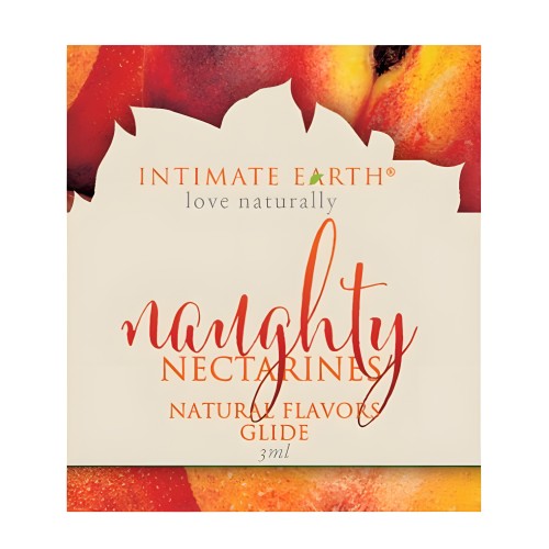 Intimate Earth Naughty Nectarines Glide - Sabor Delicioso