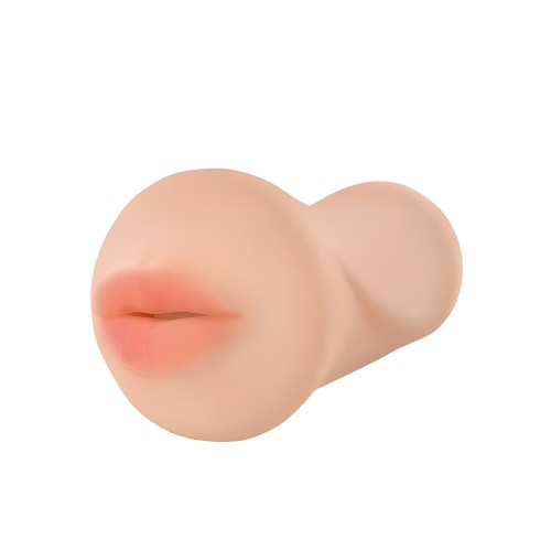 Stroker Oral Compacto para Placer en Movimiento