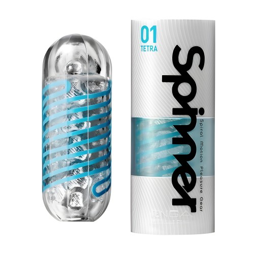 Tenga Spinner Tetra - Estimulador de Movimiento Espiral Único