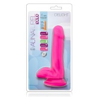 Au Naturel Bold Delight 6 inches Dildo Pink