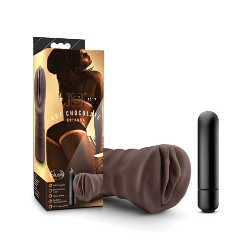 Estimulador Vagina Brianna Hot Chocolate - Sensaciones Realistas