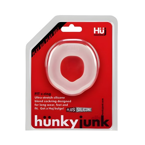 Hunky Junk Fit Ergo Anillo de Cock - Transparente