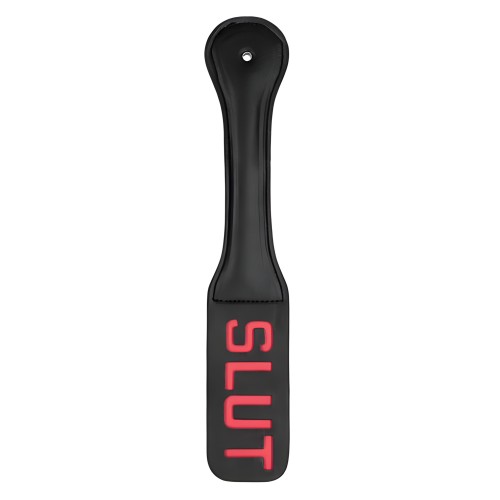 Ouch! Paddle - SLUT - Black