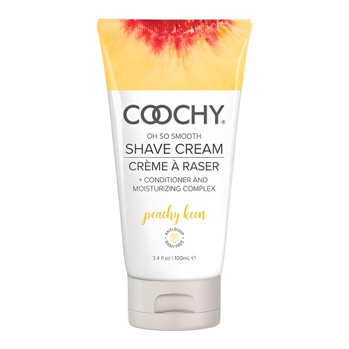 Crema de Afeitar Coochy Peachy Keen - Piel Suave