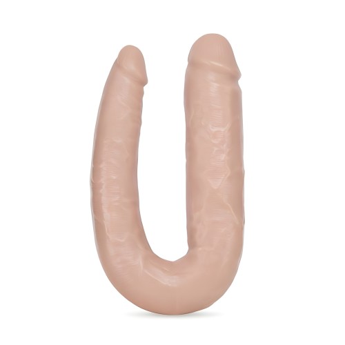 Dr. Skin Dr. Doble Vainilla - Dildo en Forma de U