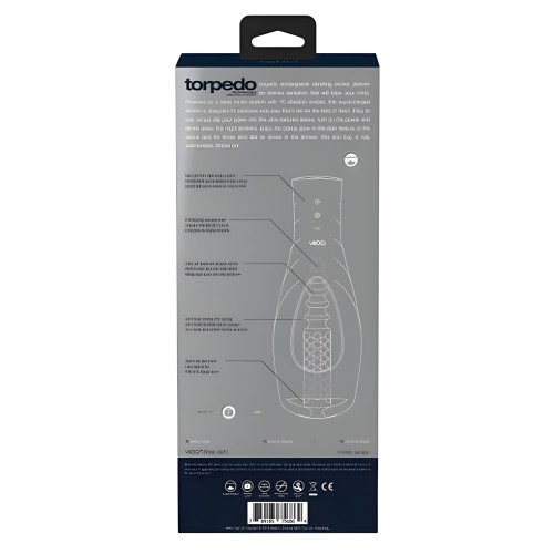 VeDo Torpedo Estimulador Vibrante - Negro