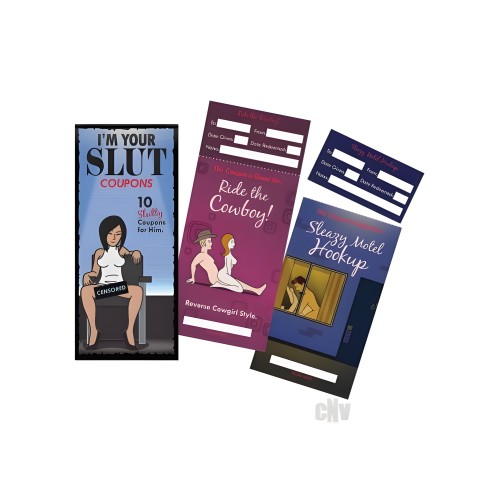 I'm Your Slut Coupon Set