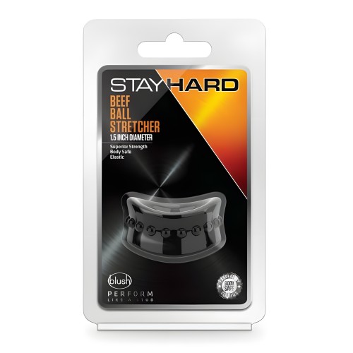 Estirador de Escroto Stay Hard Beef 1" Negro