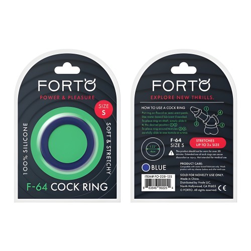 Forto F-64 Silicone Ring - Small