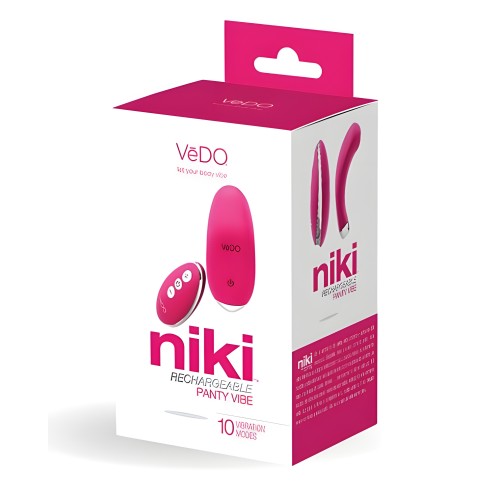 Vibrador de Panty Recargable Niki