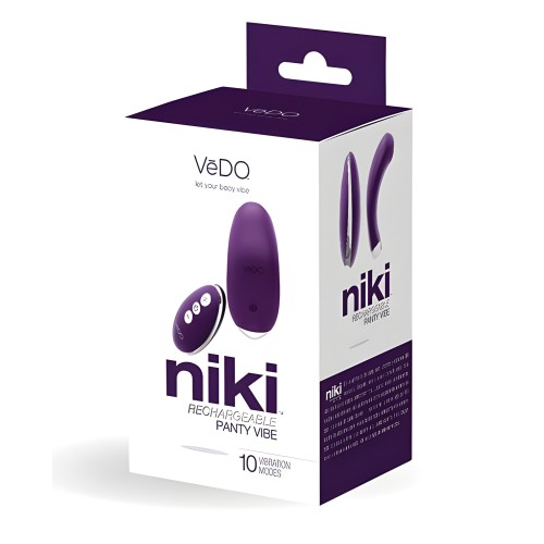 Niki Rechargeable Panty Vibe - Discreet Pleasure