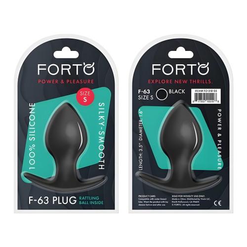 Forto F-63: Plug Rattler Spade Pequeño - Cómodo y Estimulante