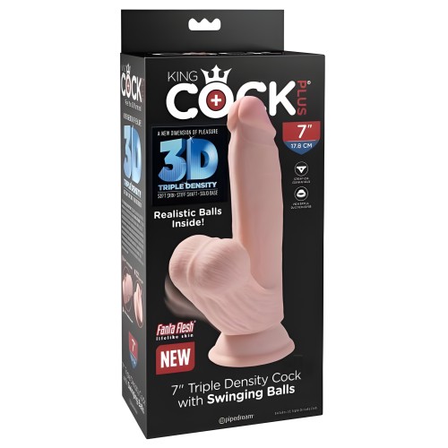 King Cock Triple Density 7 - Ultimate Realism