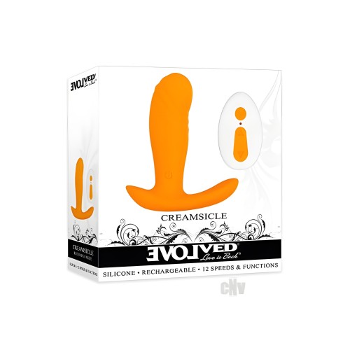 Evolved Creamsicle Silicona Naranja - Placer Ergonómico