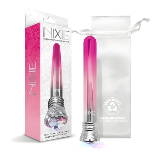 Nixie 10-function Waterproof Classic Vibe - Pink Ombre Glow