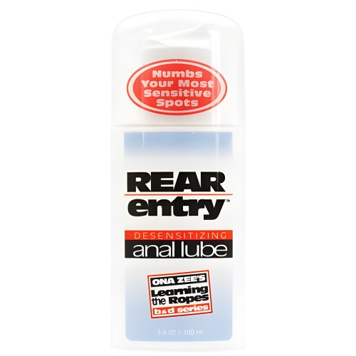 Ona Zees Rear Entry Desensitizing Anal Lube 3.4oz.